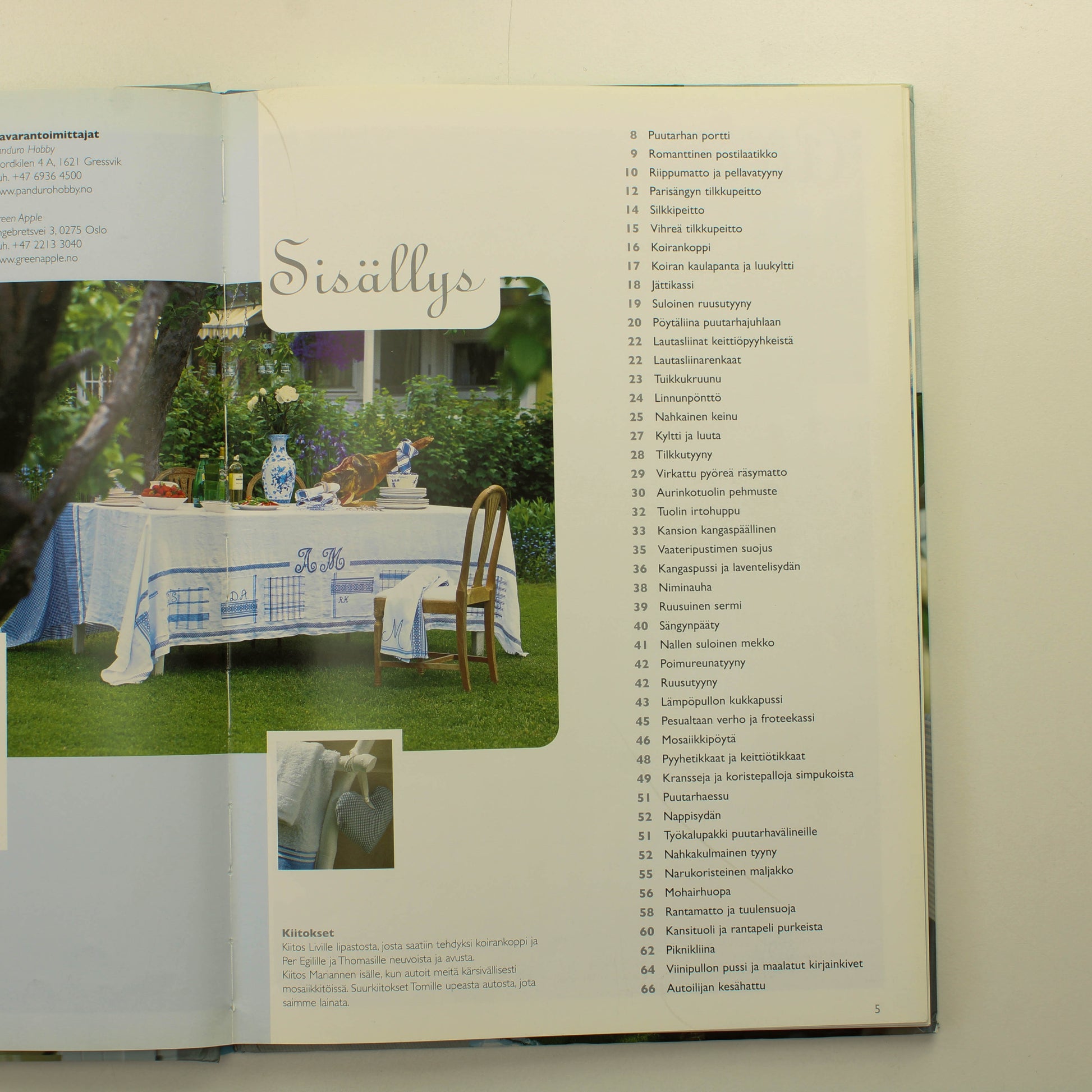 Marianne Arnesen, Rudolf Helberg: Sinivalkoista, iloisia ideoita kotiin