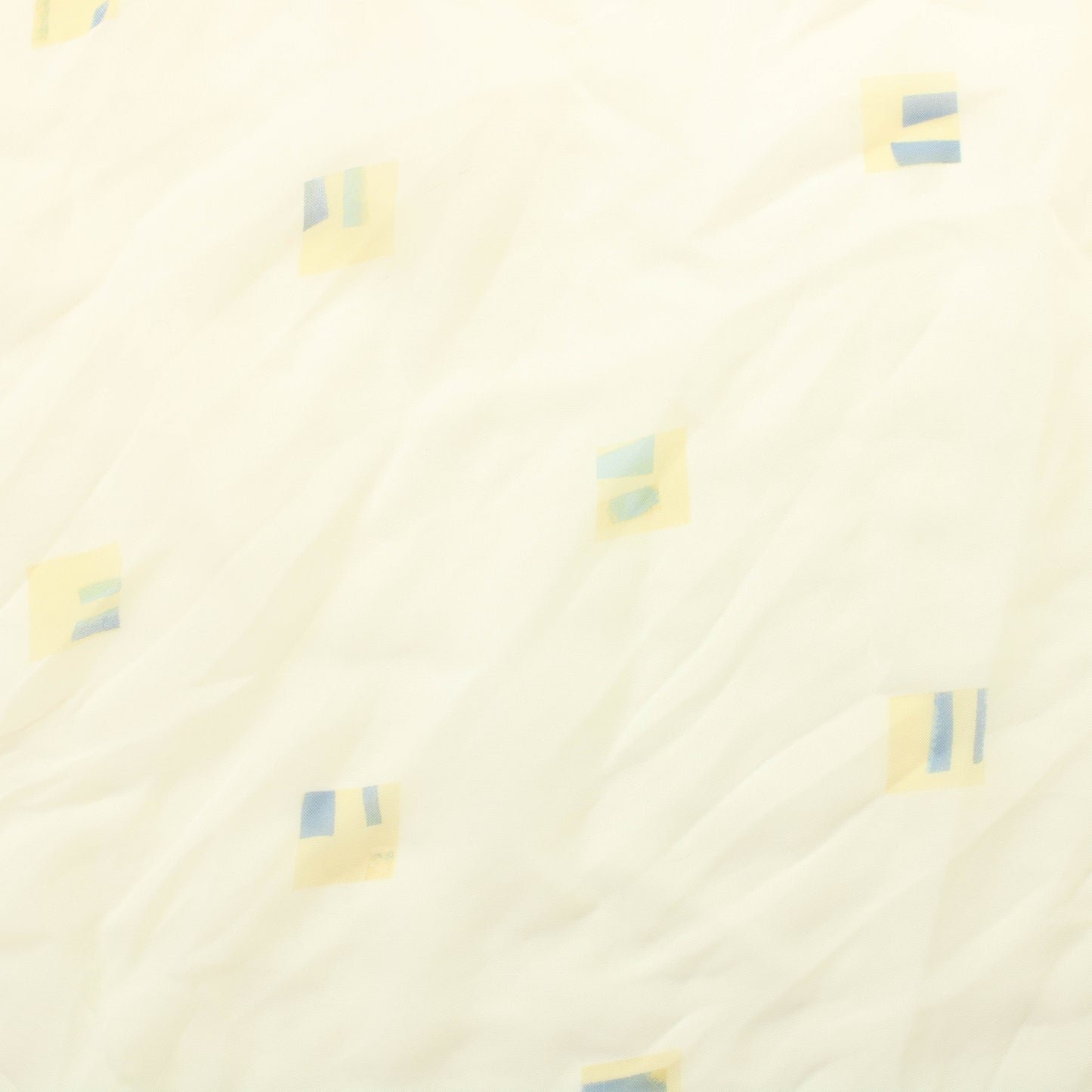 Valkoinen neliö Verhokangas - Pala