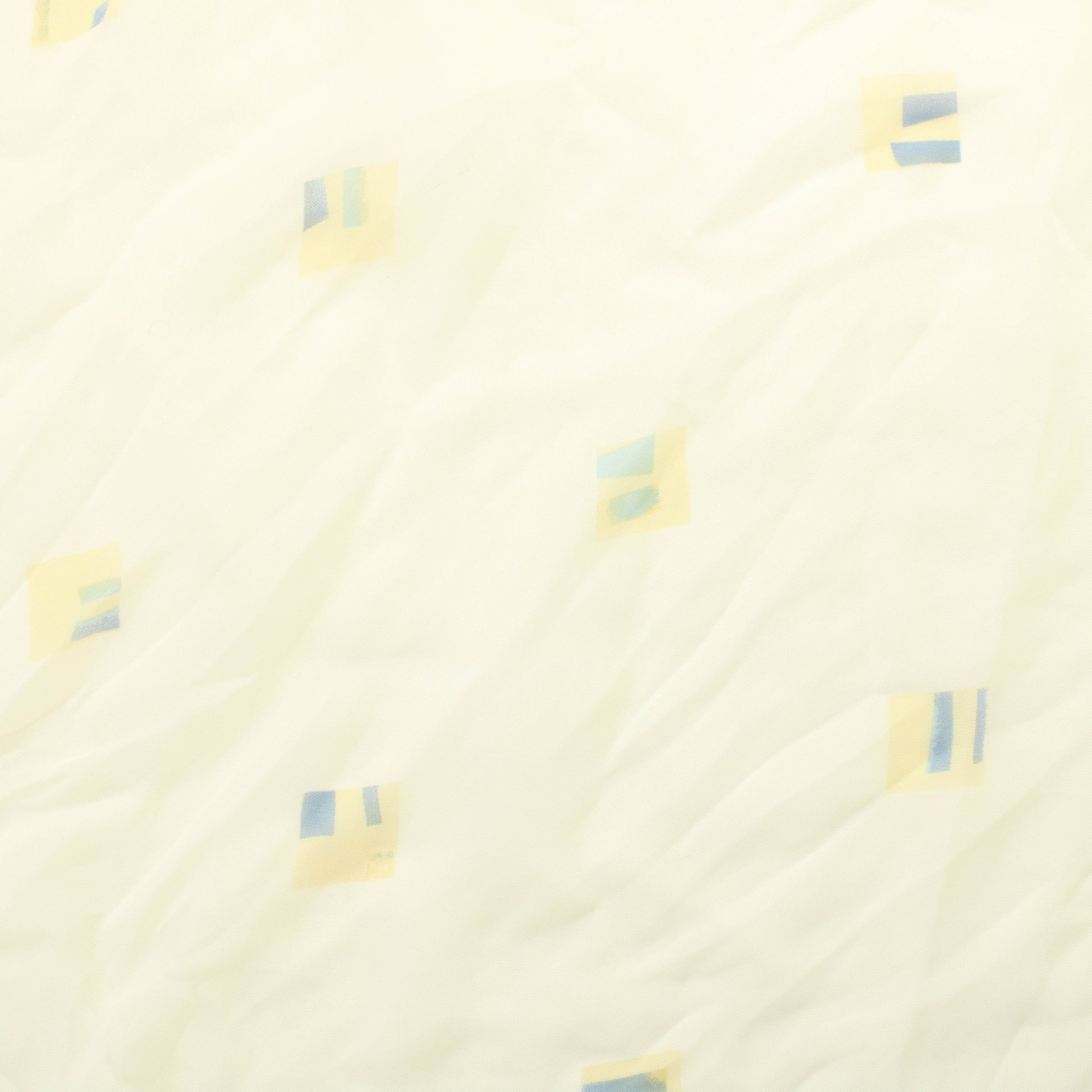 Valkoinen neliö Verhokangas - Pala