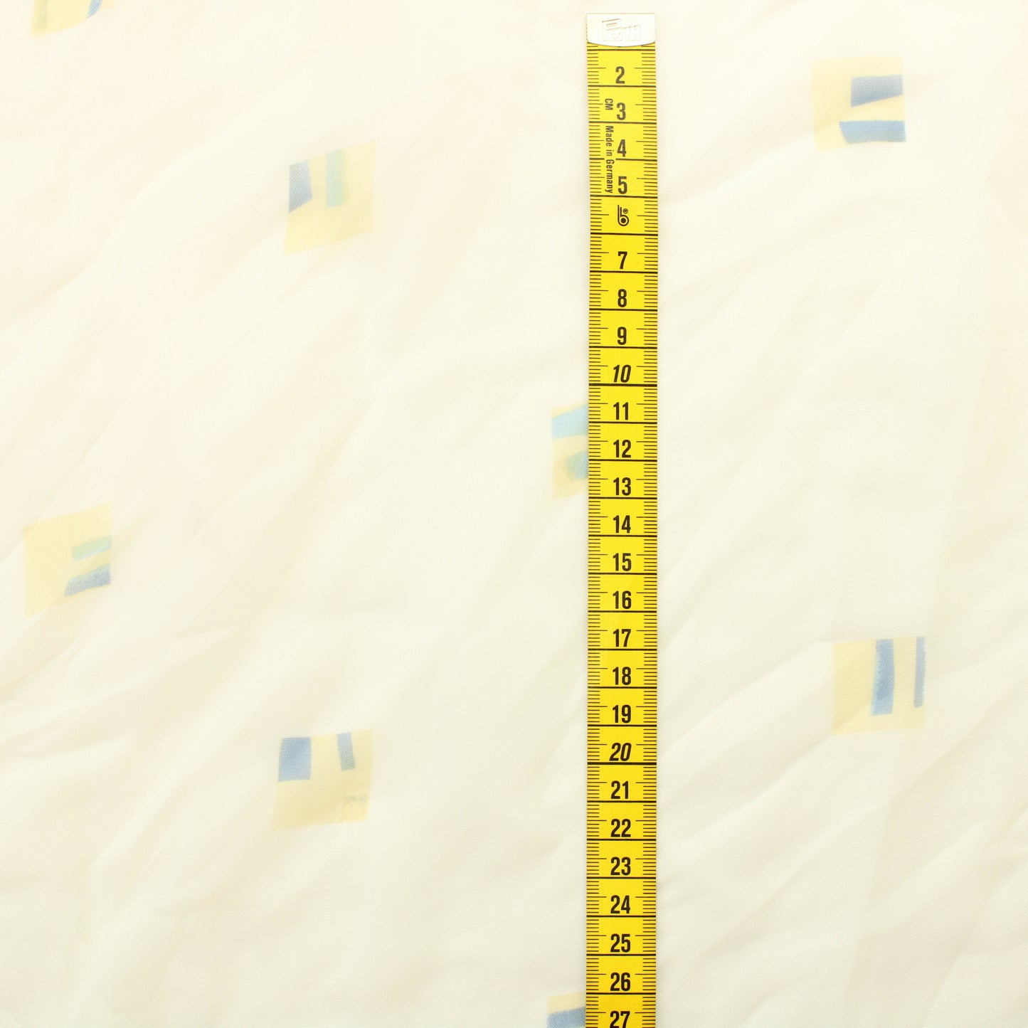 Valkoinen neliö Verhokangas - Pala