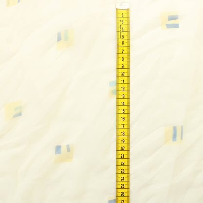 Valkoinen neliö Verhokangas - Pala