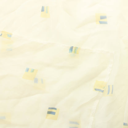 Valkoinen neliö Verhokangas - Pala