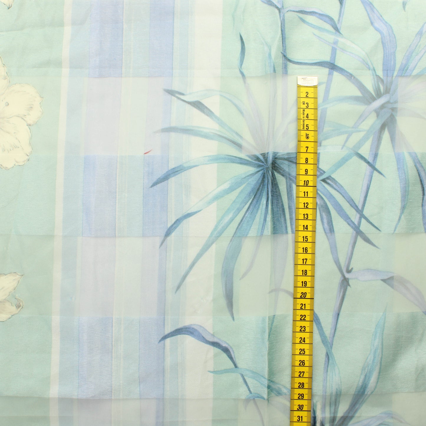 Sinivihreä kukka Valoverhokangas - Palapaketti