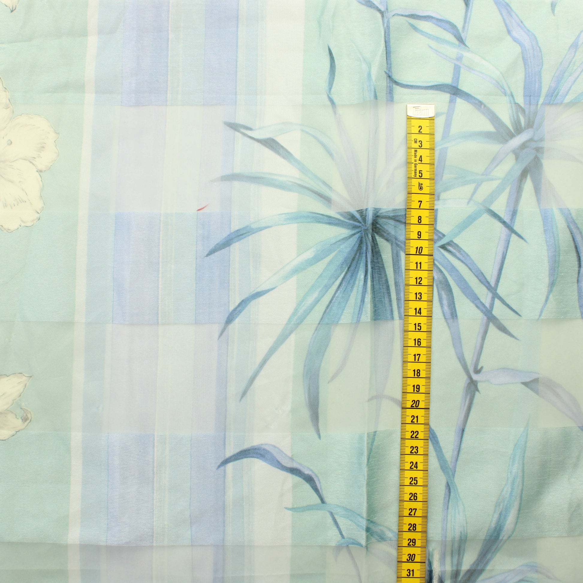 Sinivihreä kukka Valoverhokangas - Palapaketti