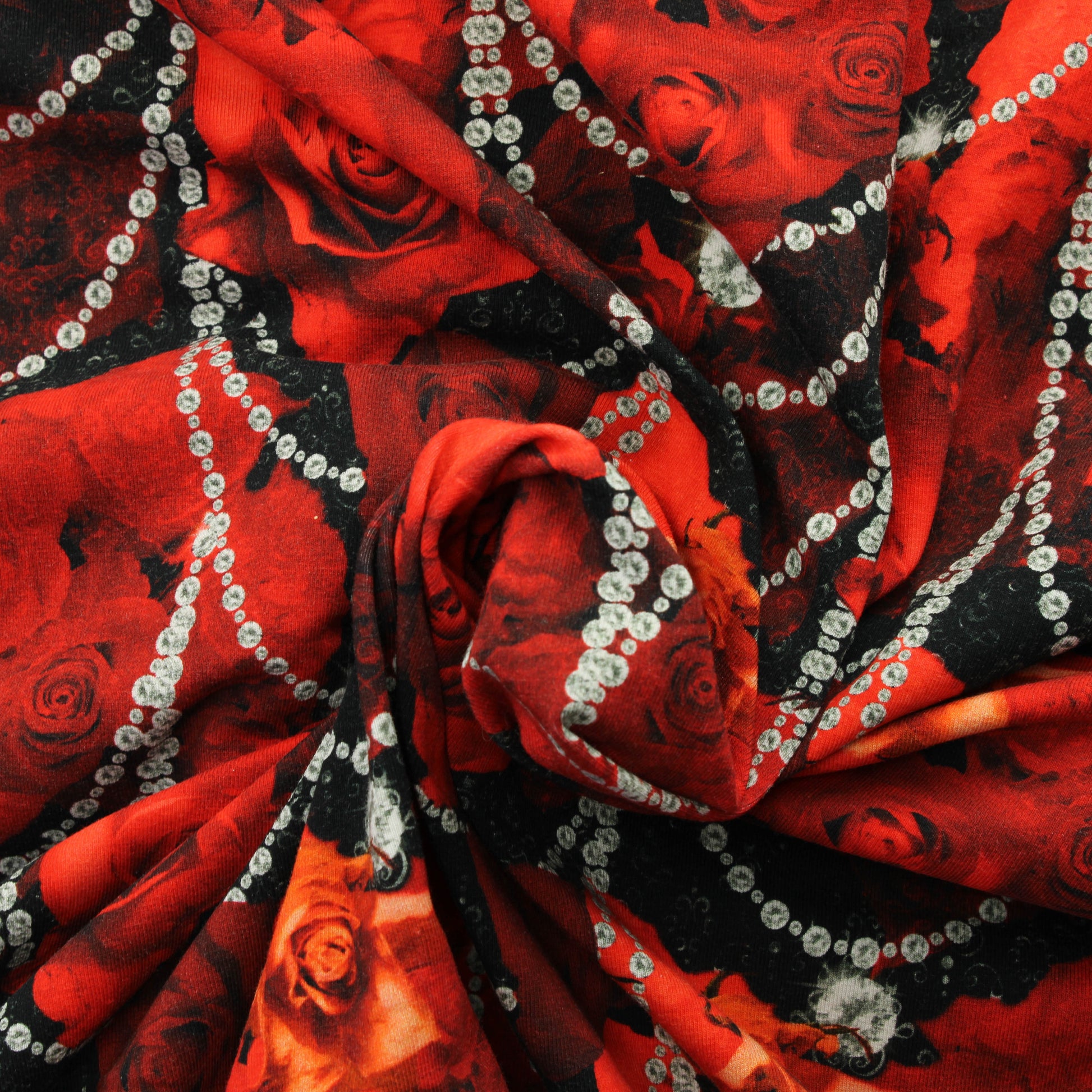 Fabriking Ruusut ja käädyt Trikoo - Pala