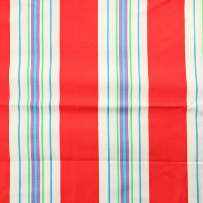 Kirkkaan värinen pystyraitainen Puuvillasekoite - Pala