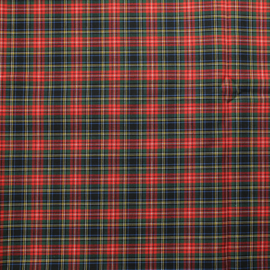 Ruudullinen Vaatetuskangas - Pala