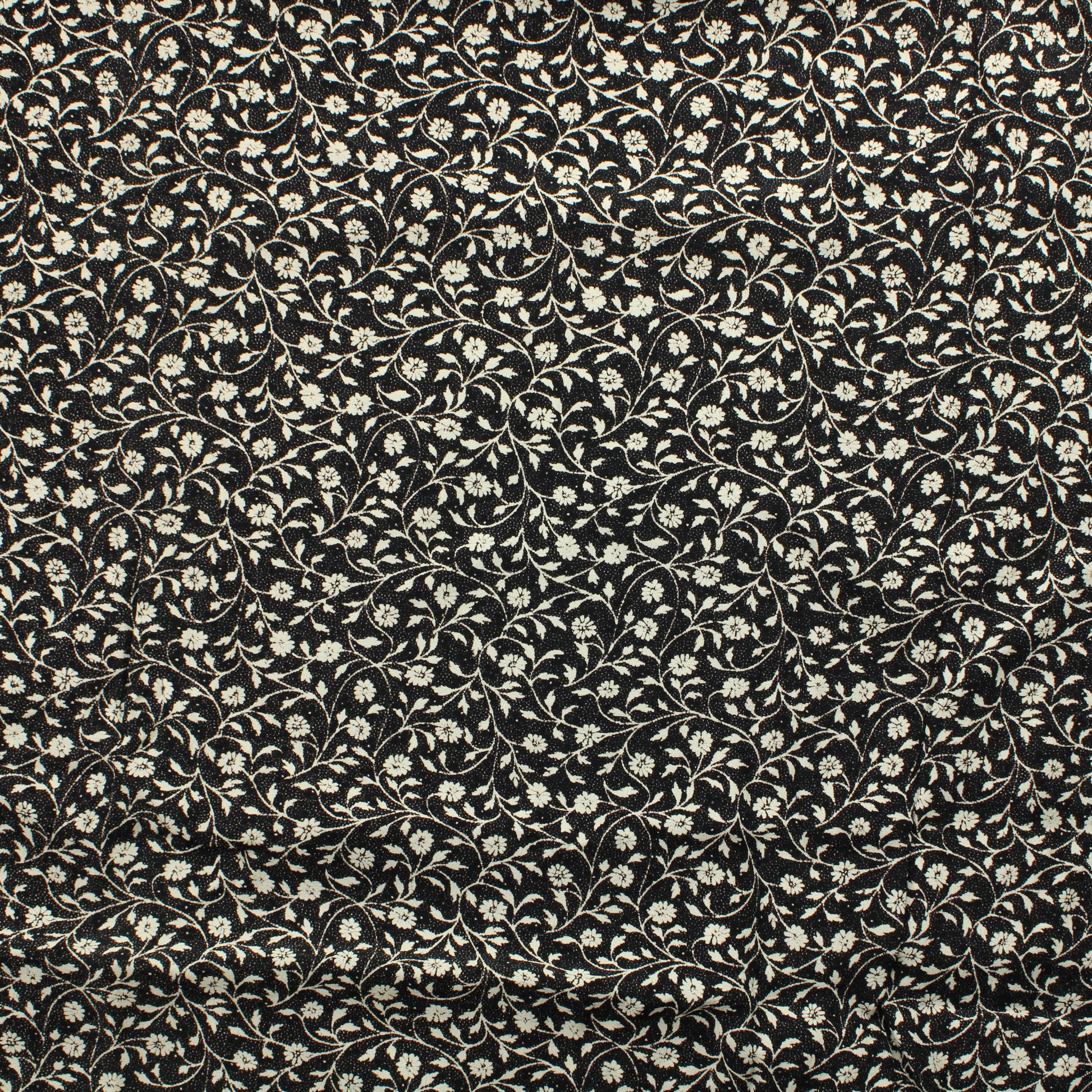 Pienet valkoiset kukat Vaatetuskangas - Pala