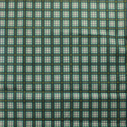 Vihreä ruudullinen Puuvilla - Palapaketti