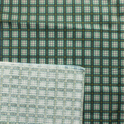 Vihreä ruudullinen Puuvilla - Palapaketti