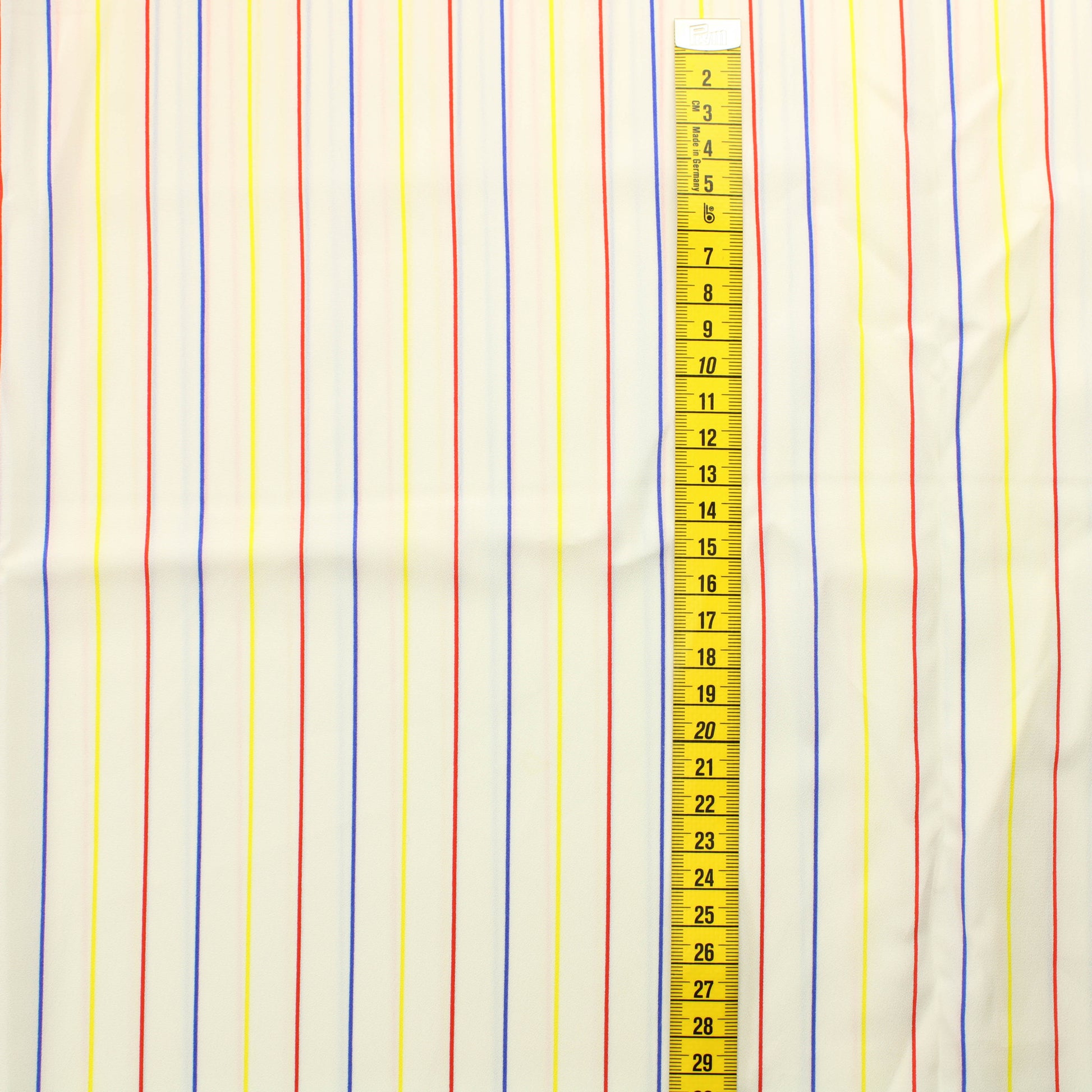 Raikas raidallinen Vaatetuskangas - Pala