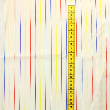 Raikas raidallinen Vaatetuskangas - Pala