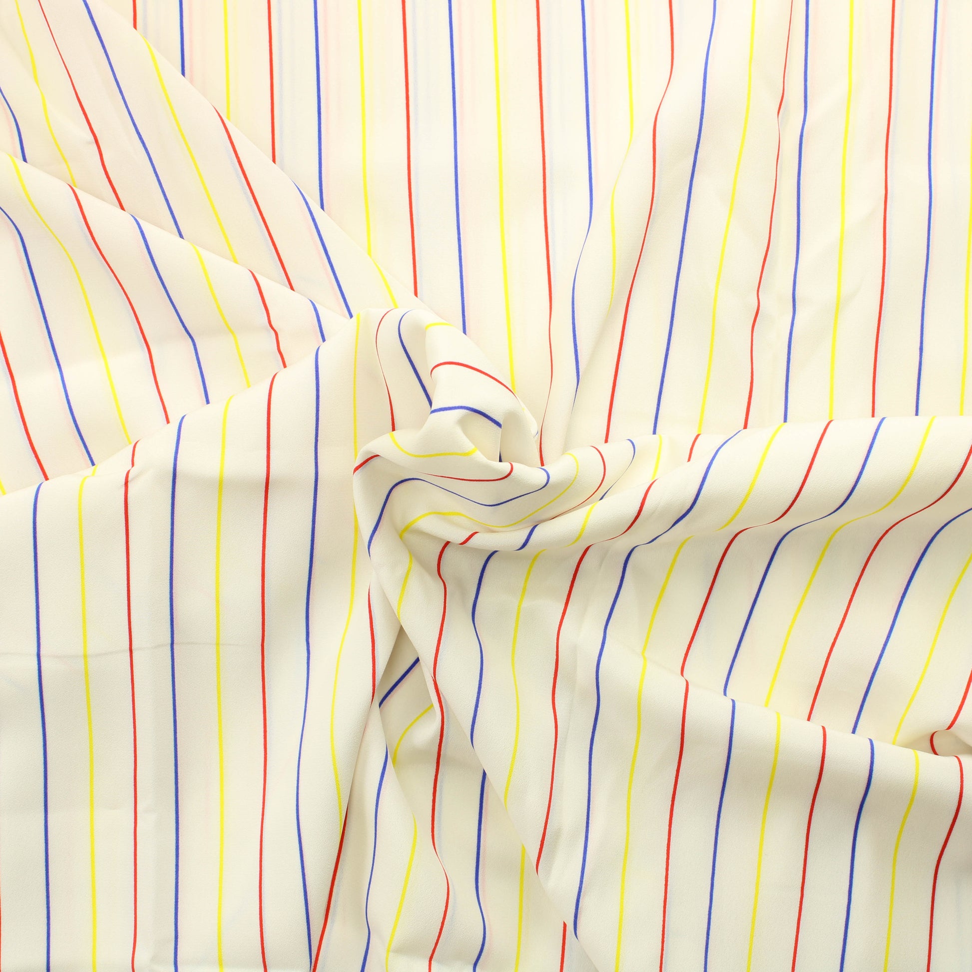 Raikas raidallinen Vaatetuskangas - Pala