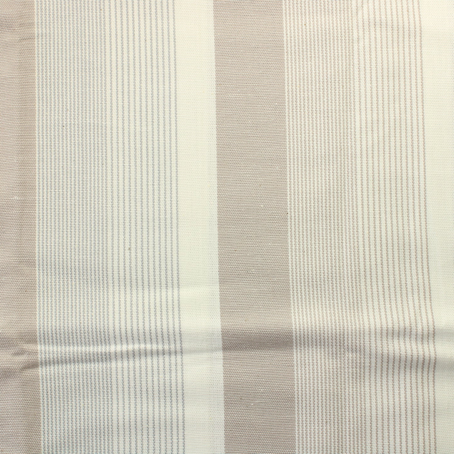 Harmaa Raidallinen Puuvilla - Pala