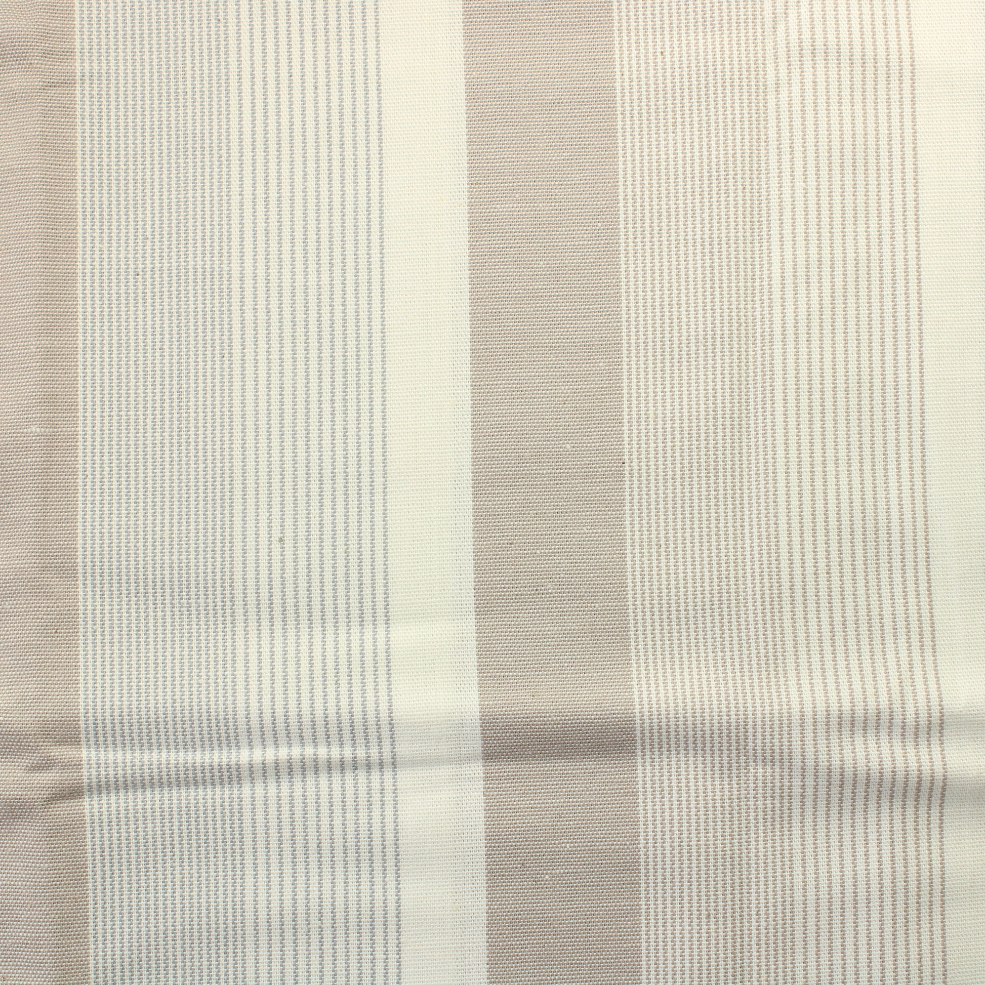 Harmaa Raidallinen Puuvilla - Pala