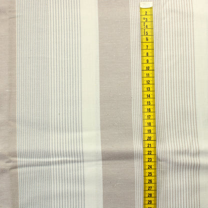 Harmaa Raidallinen Puuvilla - Pala