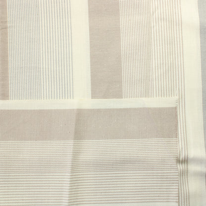 Harmaa Raidallinen Puuvilla - Pala