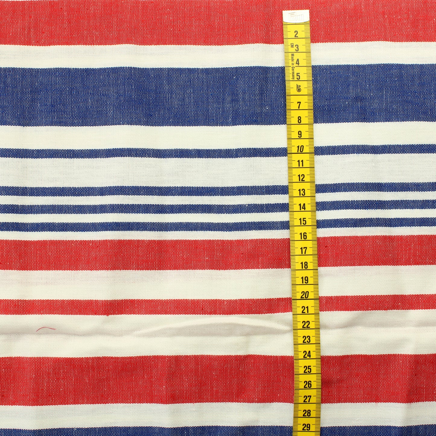 Vaakaraitainen Puuvilla - Pala