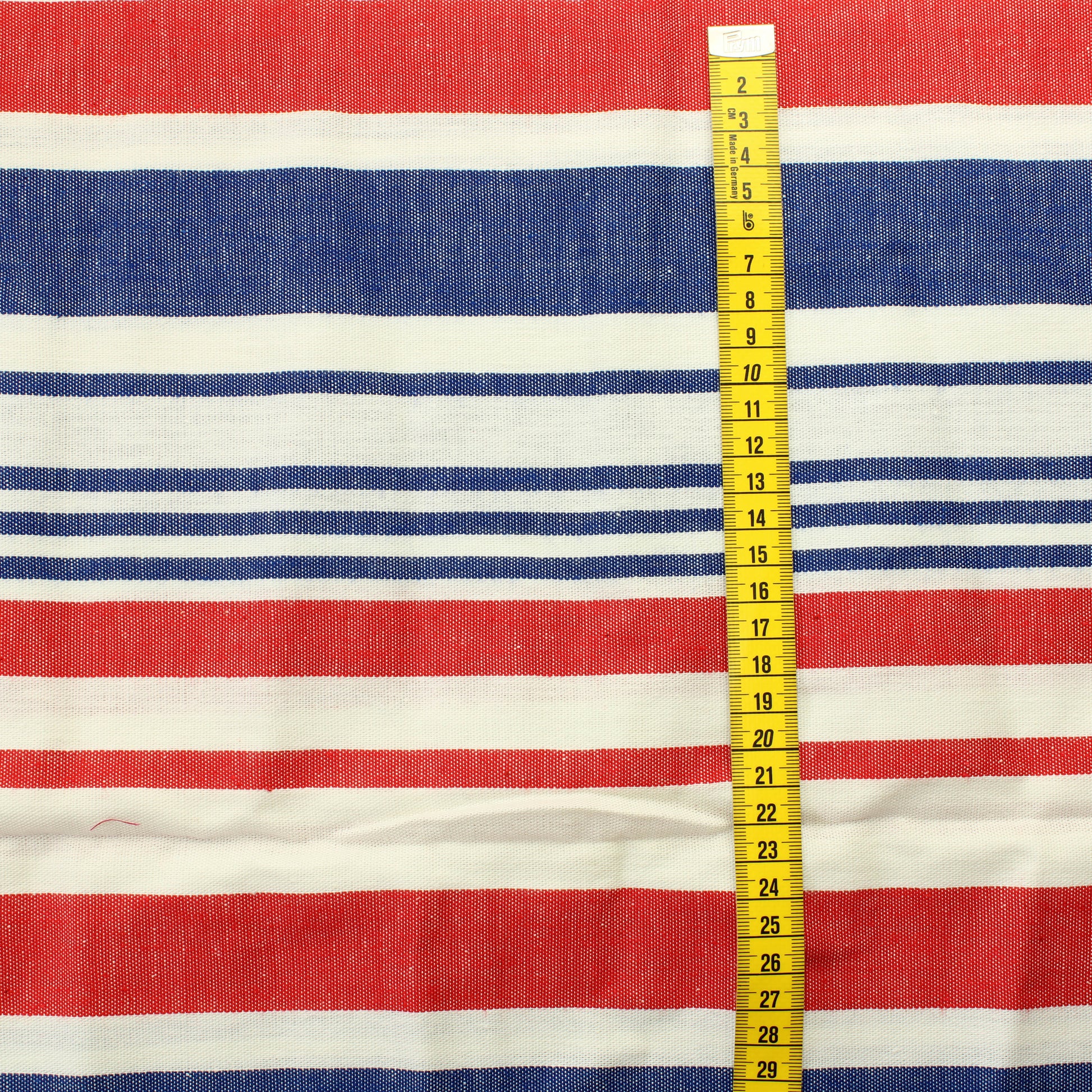 Vaakaraitainen Puuvilla - Pala