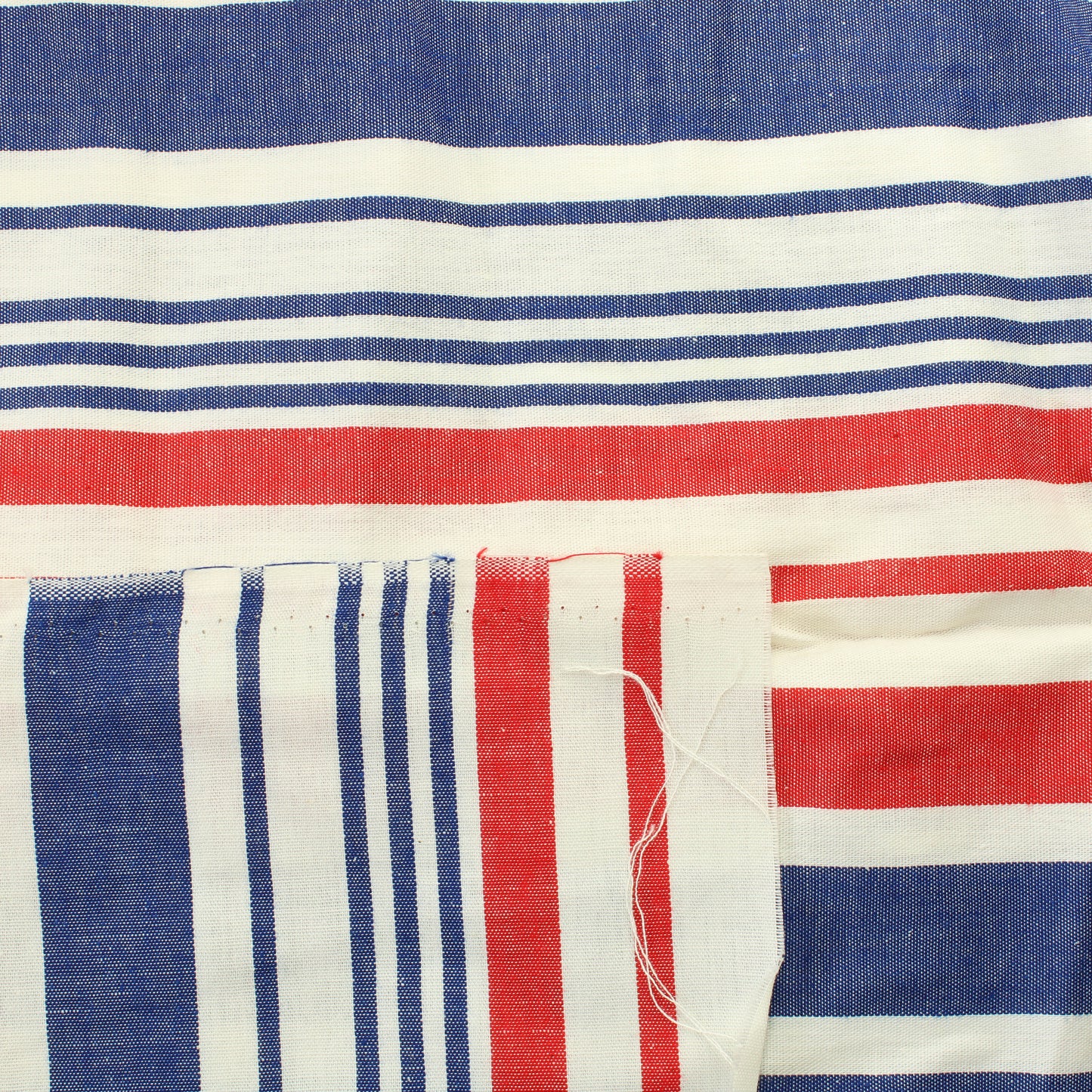 Vaakaraitainen Puuvilla - Pala