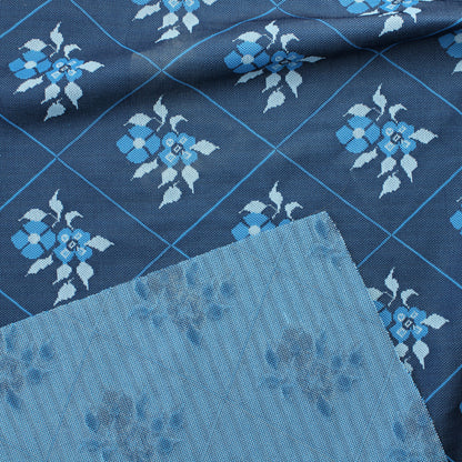 Sininen Kukka Neulos - Pala