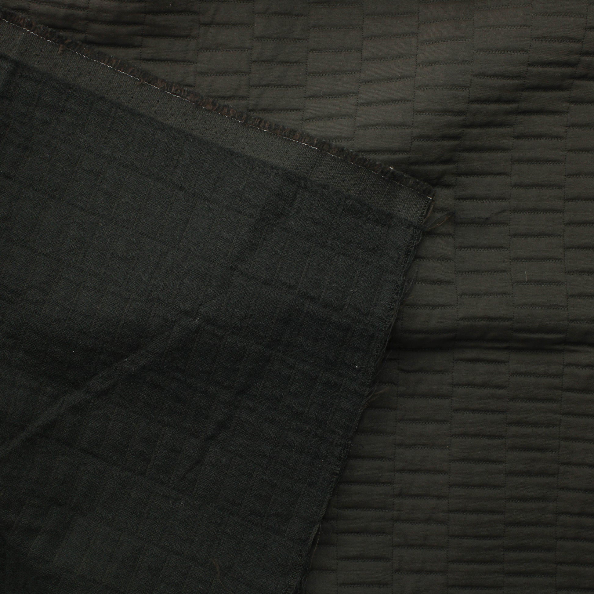 Mustanharmaa Tikkikangas takkiin - Pala