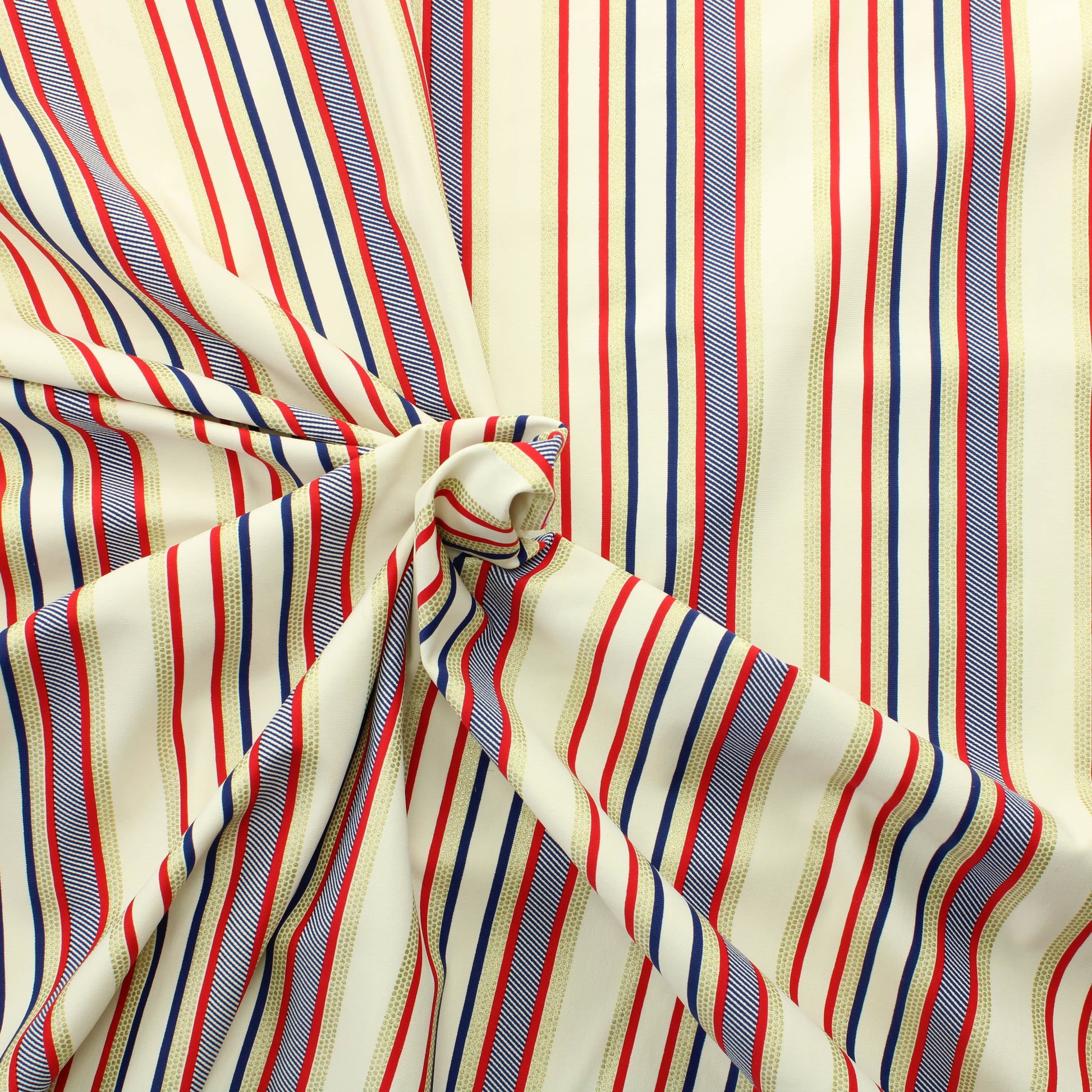 Raidallinen kultakoristeltu uimapukulycra - Pala