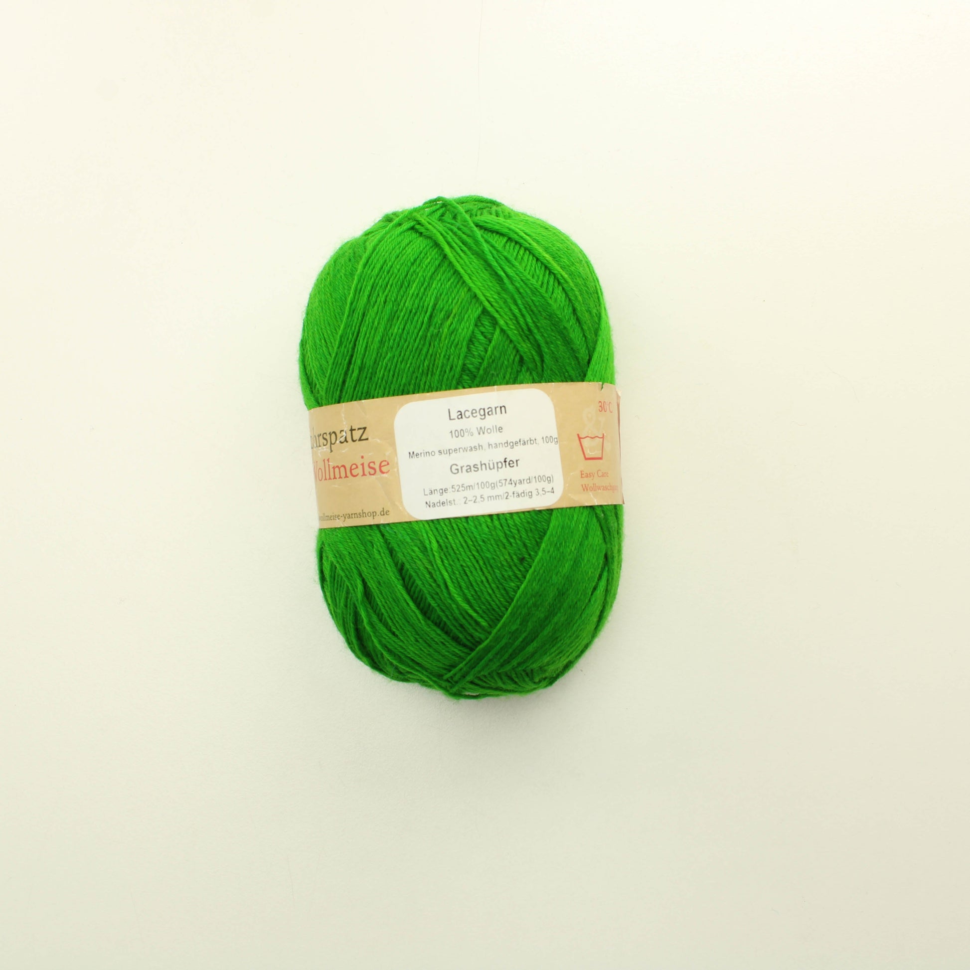 Rohrspatz Wollmeise Lacegarn - Grashüpfer