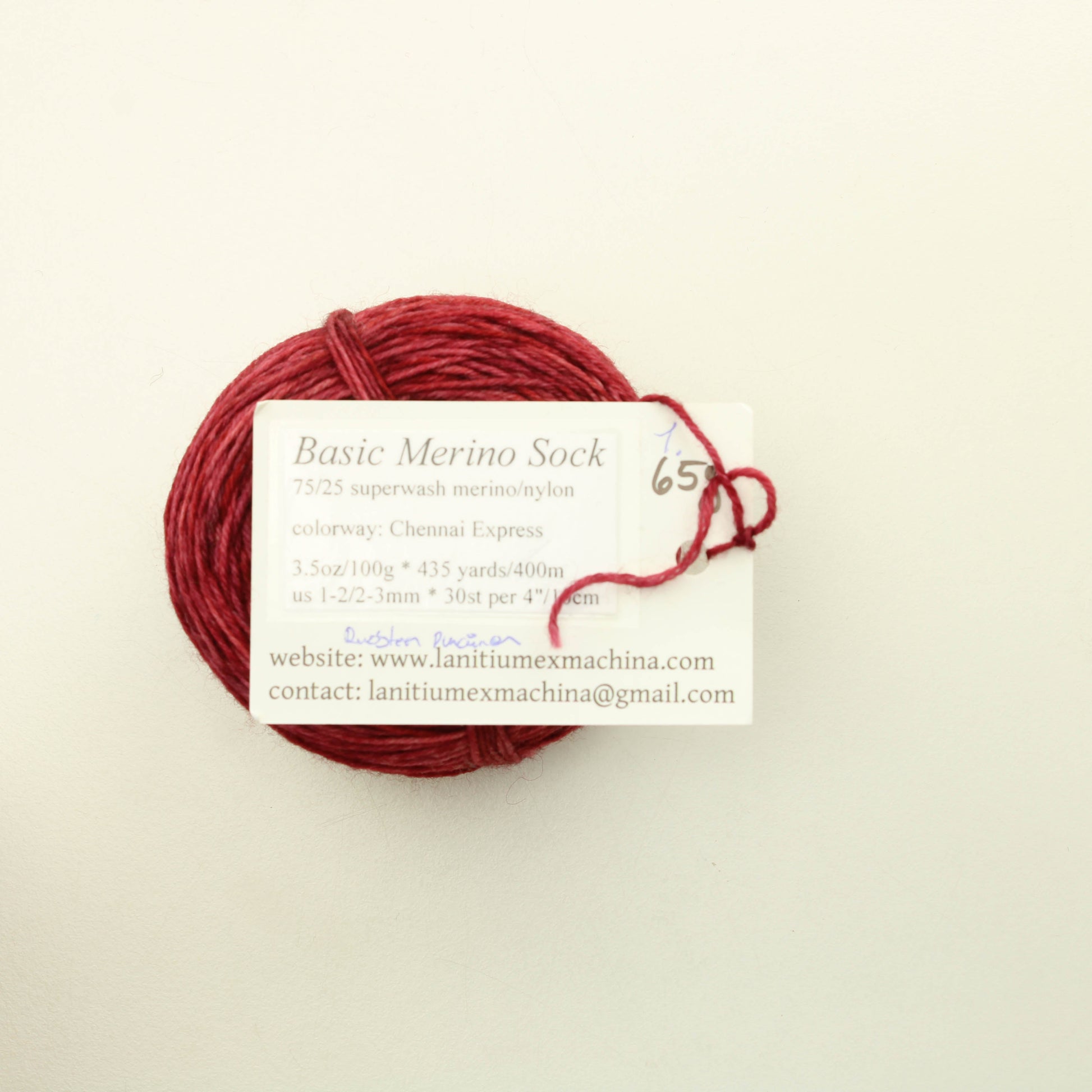 Lanitium ex Machina Basic Merino Sock 65 g - Chennai Express