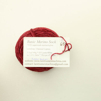 Lanitium ex Machina Basic Merino Sock 65 g - Chennai Express