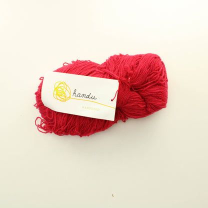 Handu Suomenlammas - Pinkihtävä punainen 2.laatu (sotkuinen vyyhti)