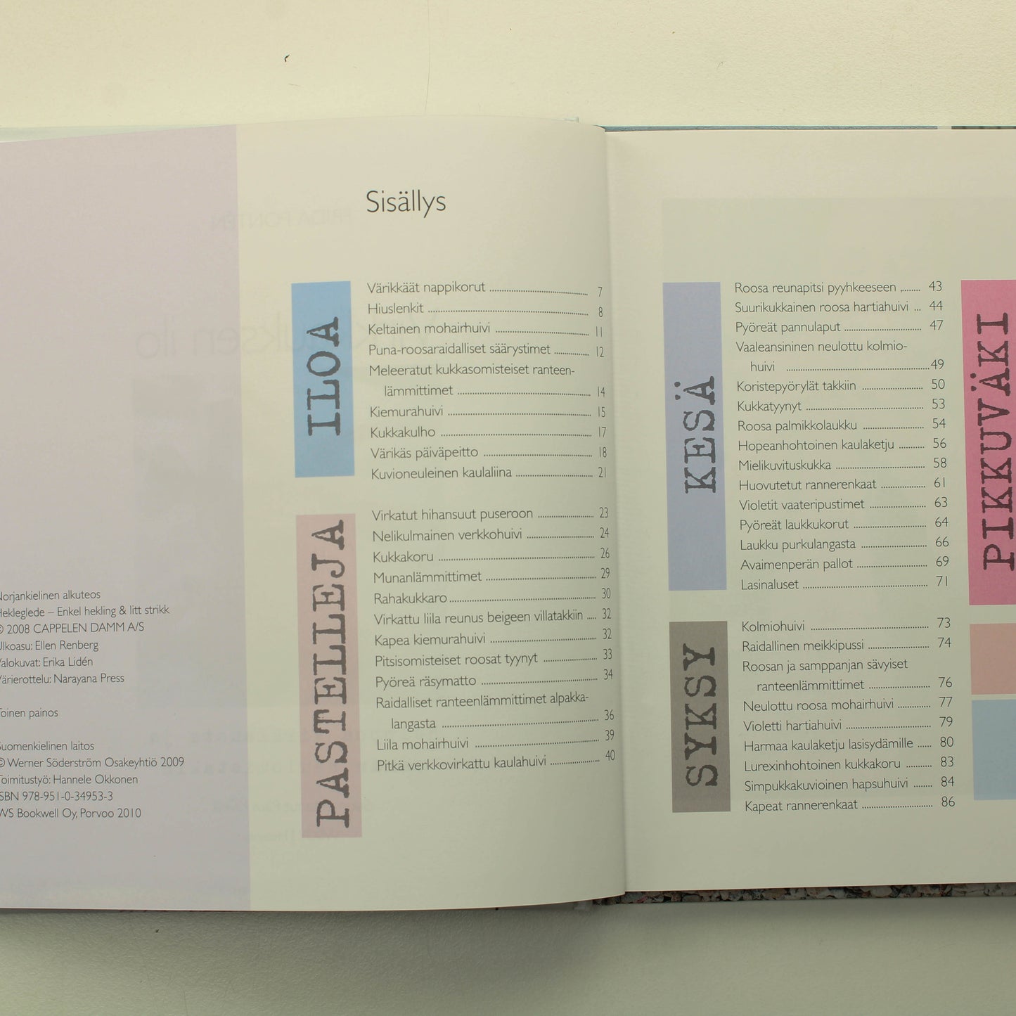 Frida Pontén Virkkauksen ilo