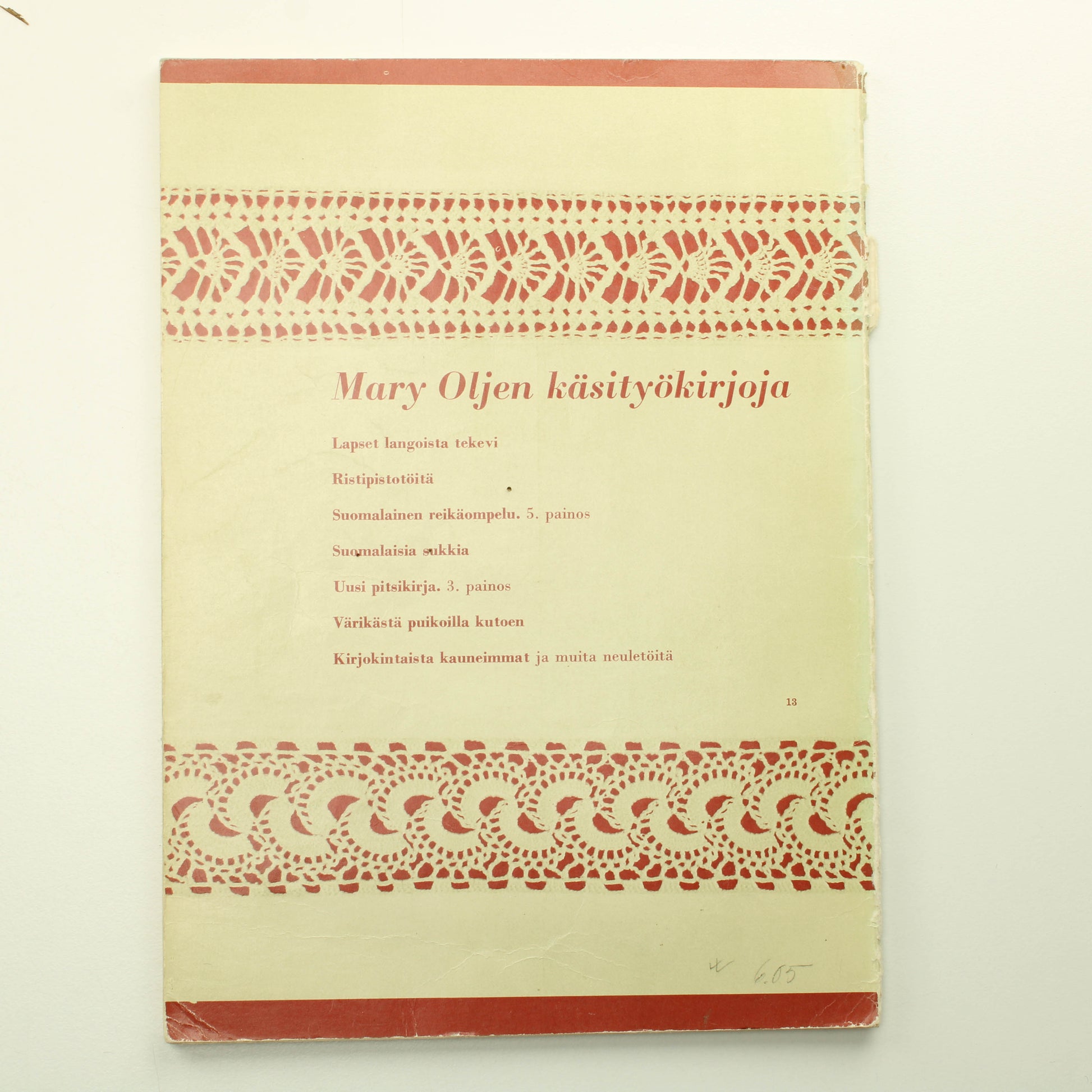 Mary Olki: Uusia ja vanhoja virkkuupitsejä