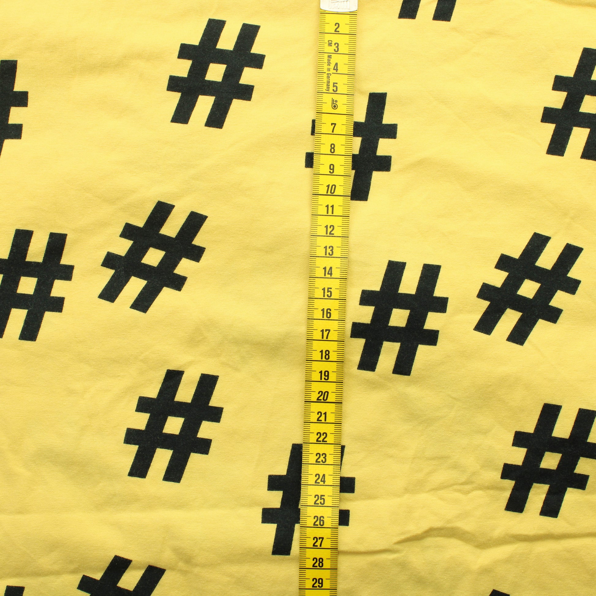 Keltainen risuaita Trikoo - Pala