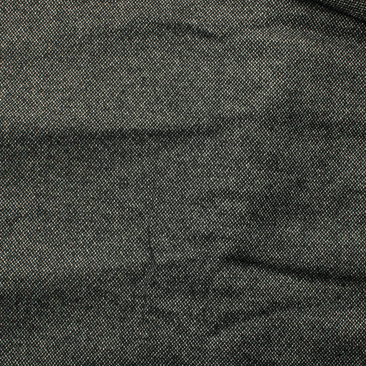 Mustavalkoinen Ohuehko Villasekoitekangas - Pala