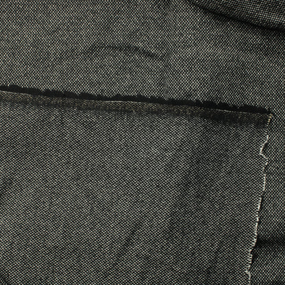 Mustavalkoinen Ohuehko Villasekoitekangas - Pala