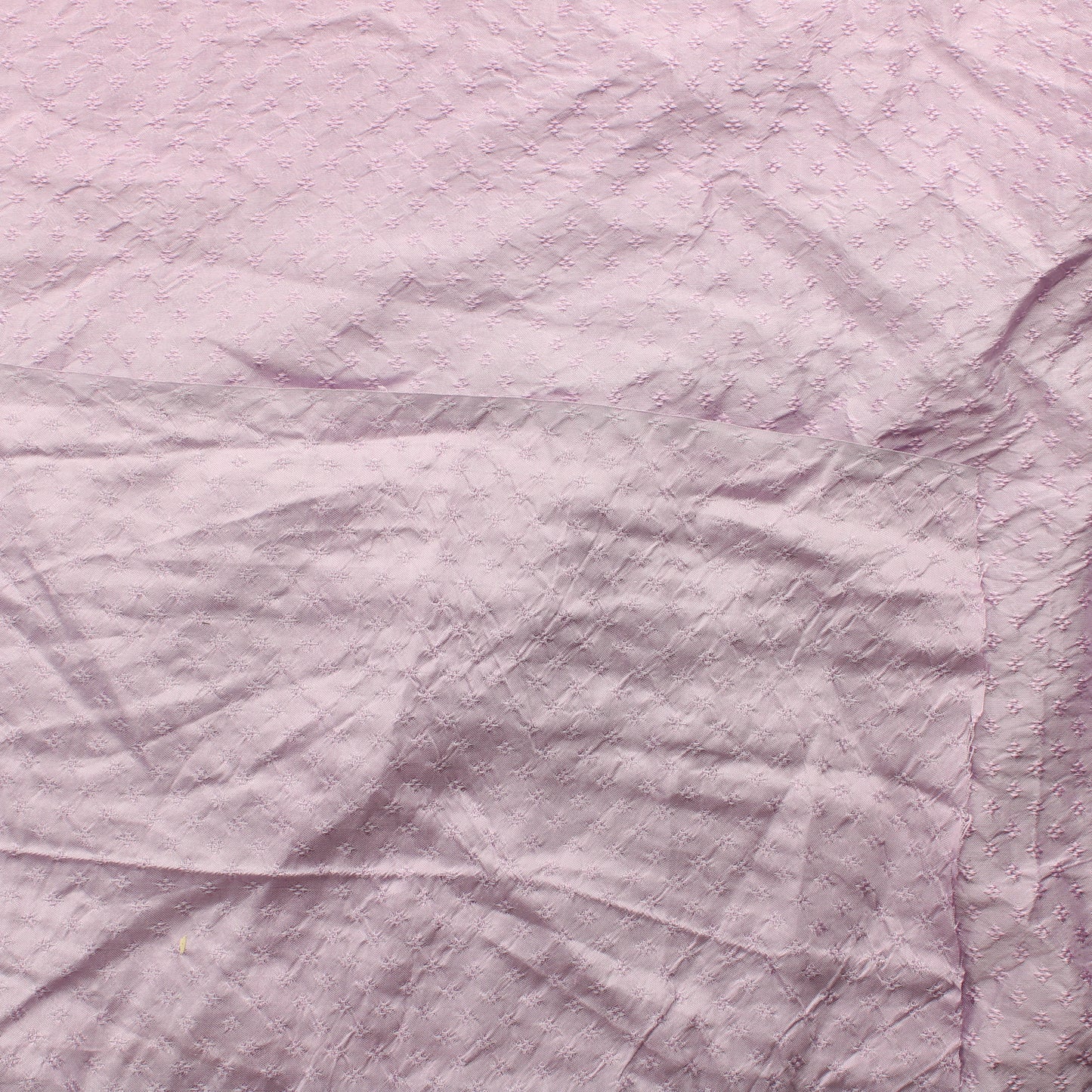 Violetti pienikukkainen Vaatetuskangas - Pala