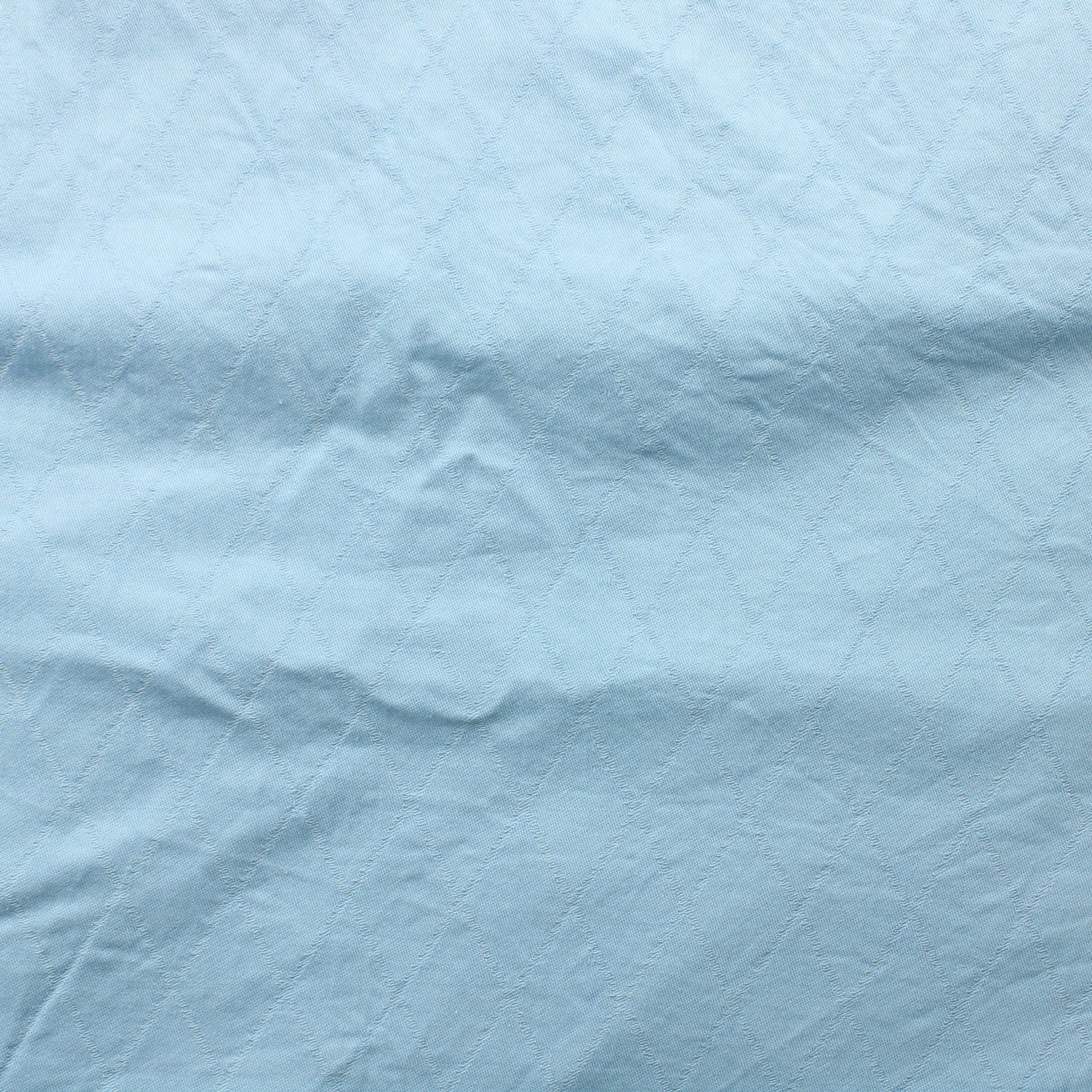 Vaaleansininen Pintakuvioinen paksuhko Puuvilla - Pala