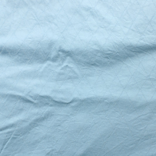 Vaaleansininen Pintakuvioinen paksuhko Puuvilla - Pala