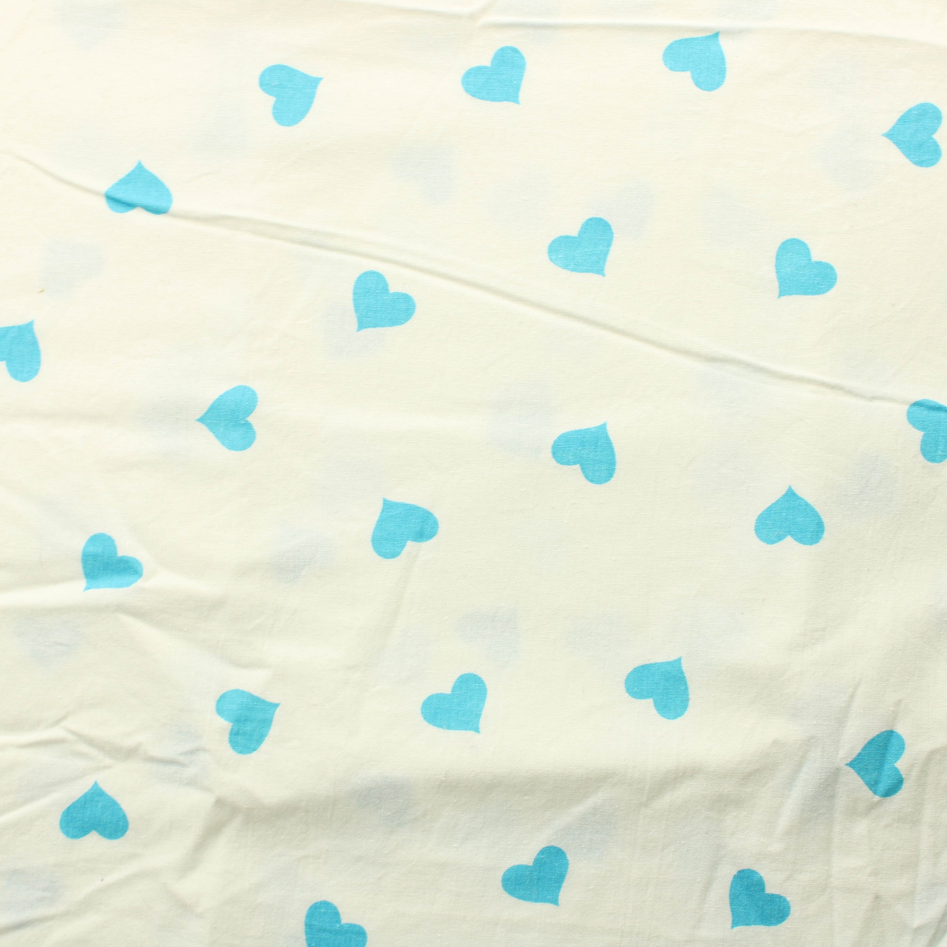 Pienet siniset sydämet Puuvilla - Pala