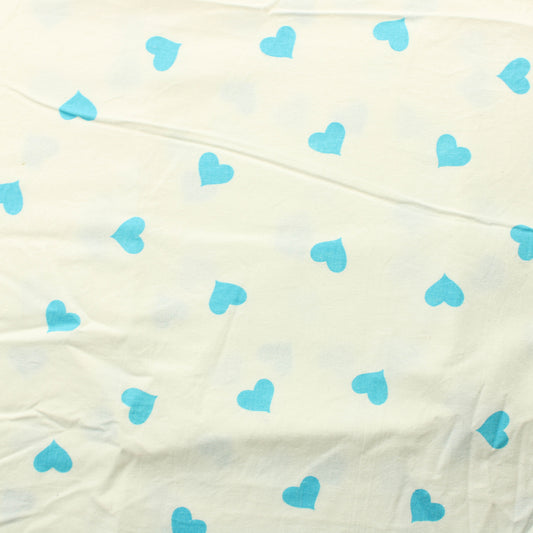 Pienet siniset sydämet Puuvilla - Pala