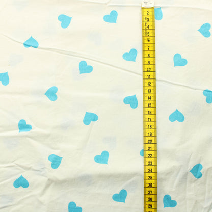 Pienet siniset sydämet Puuvilla - Pala