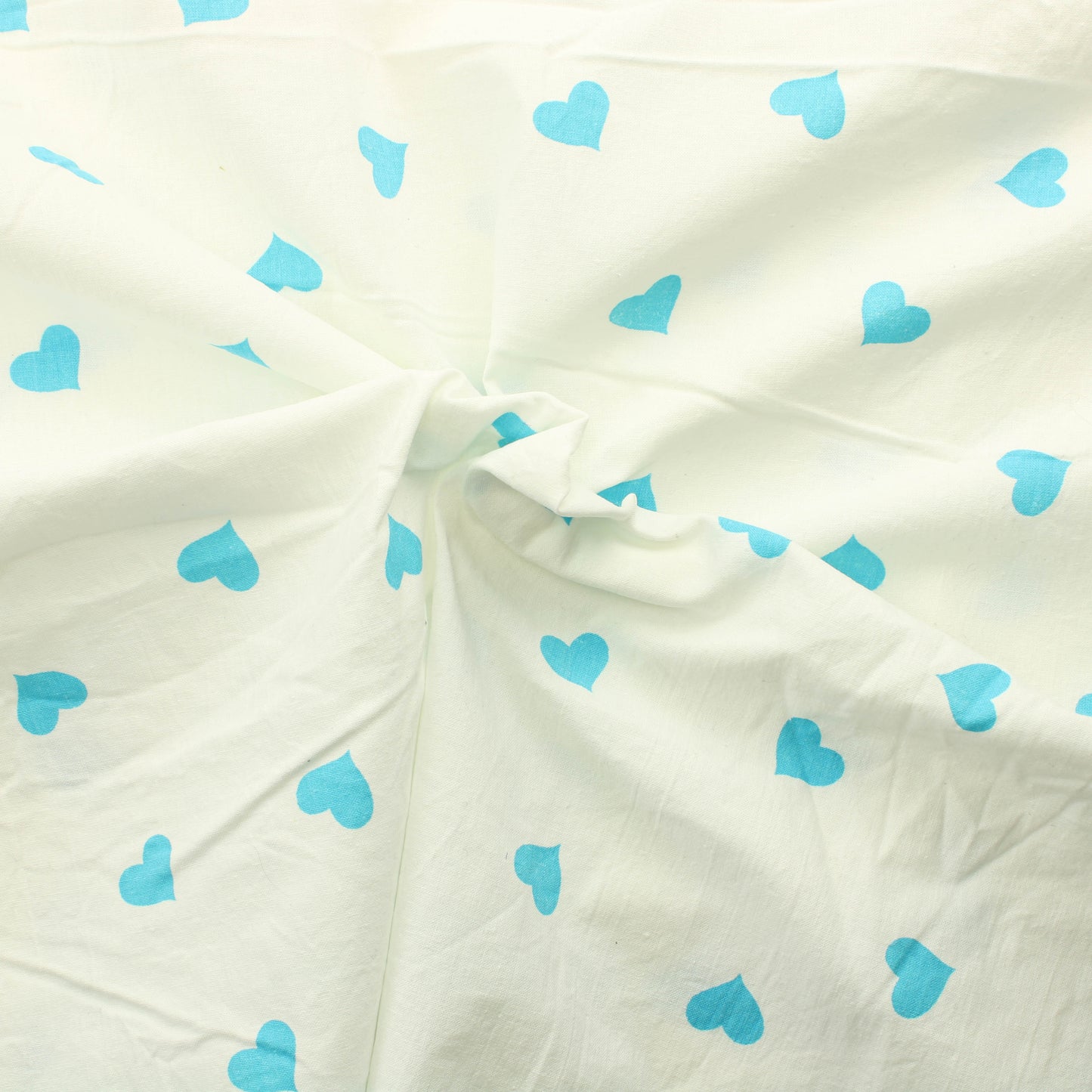 Pienet siniset sydämet Puuvilla - Pala