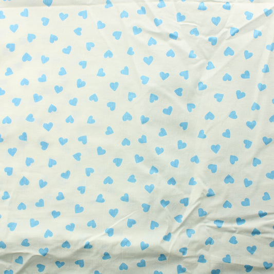 Pienet siniset sydämet Puuvilla - Pala