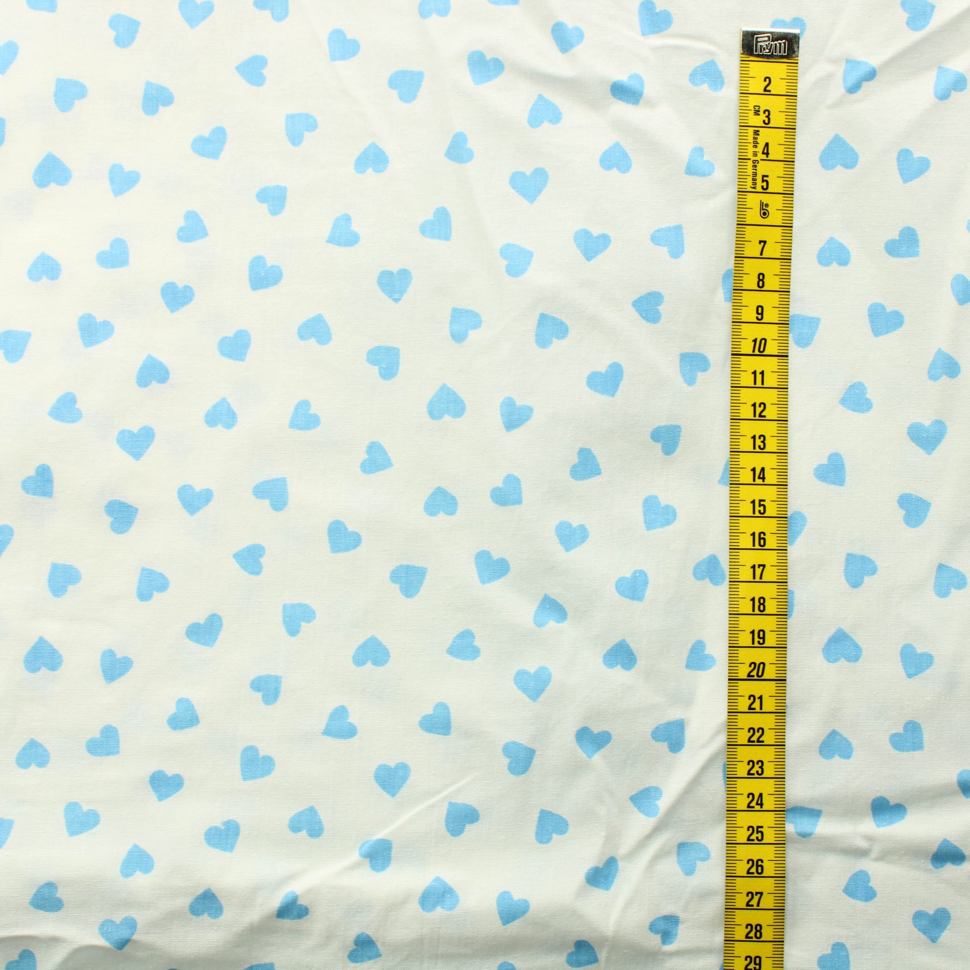 Pienet siniset sydämet Puuvilla - Pala