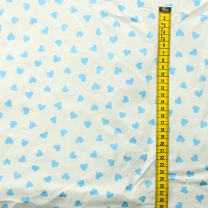 Pienet siniset sydämet Puuvilla - Pala