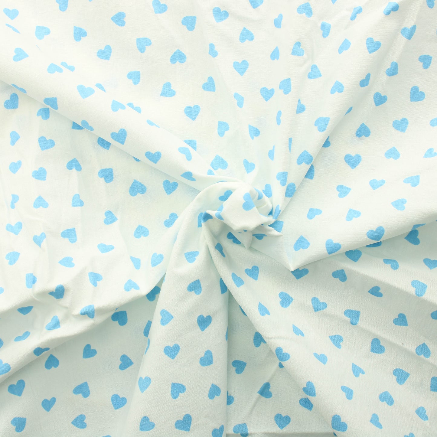 Pienet siniset sydämet Puuvilla - Pala