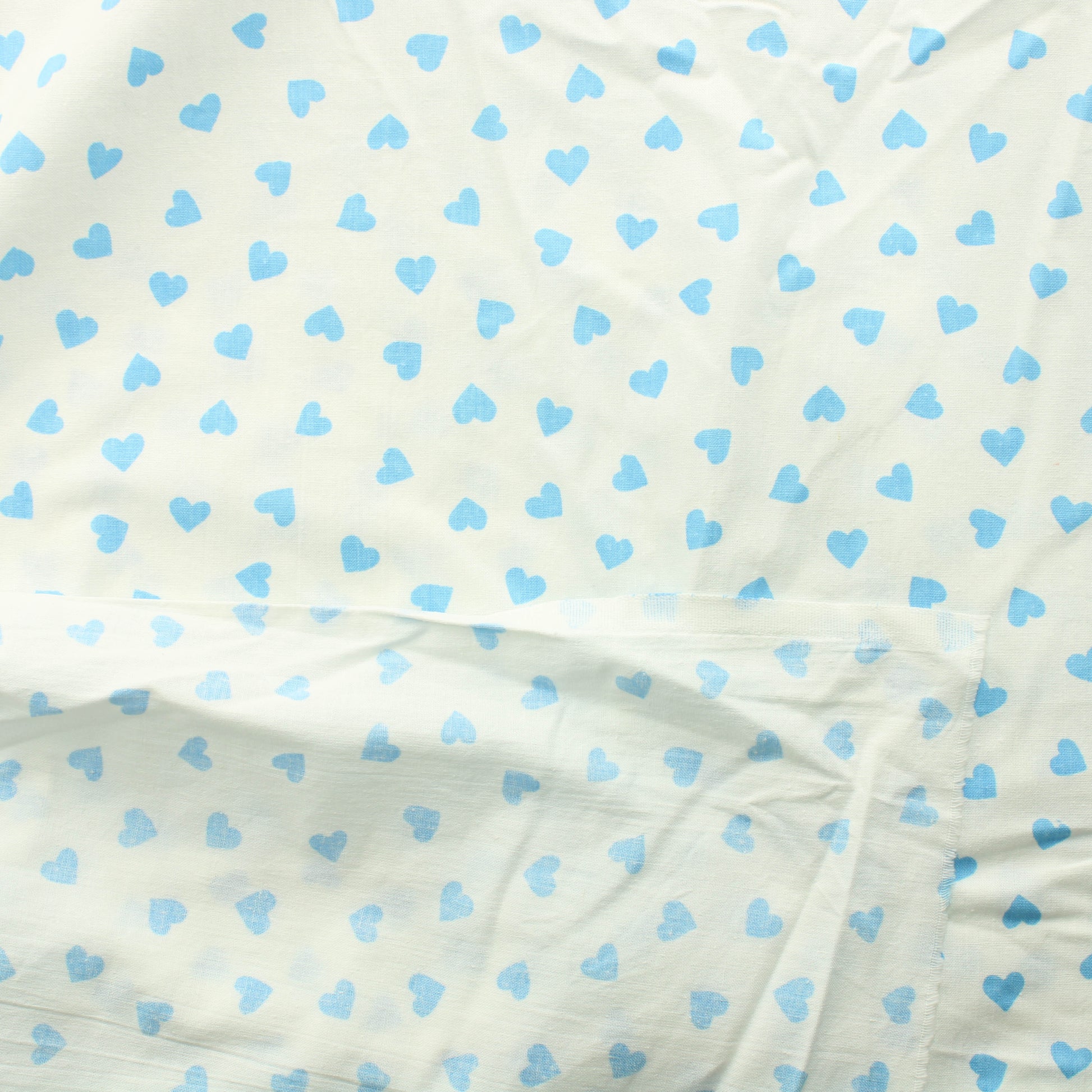 Pienet siniset sydämet Puuvilla - Pala