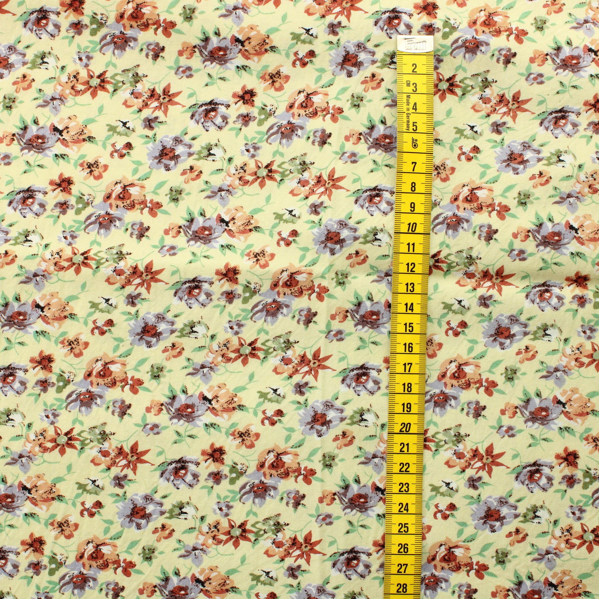 Pienet kukat keltaisella Viskoosi - Pala