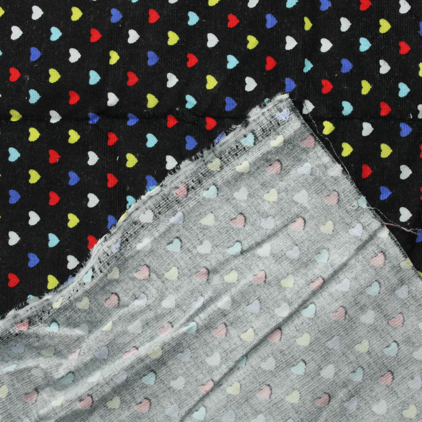 Sydämet Kapeavakoinen Sametti - Pala